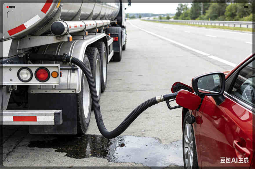 临安区汽车救援送水案例